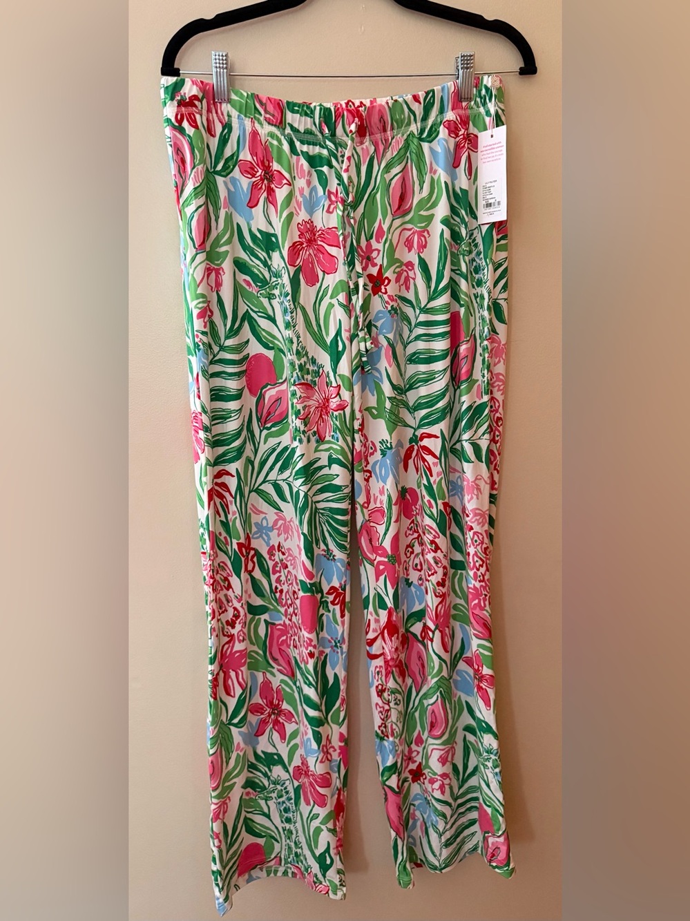 Lilly Pulitzer NWT Medium PJ Pants- Glowing Gardens